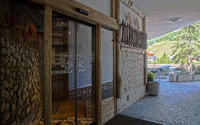 Pizzeria Fornella Eingangsbereich